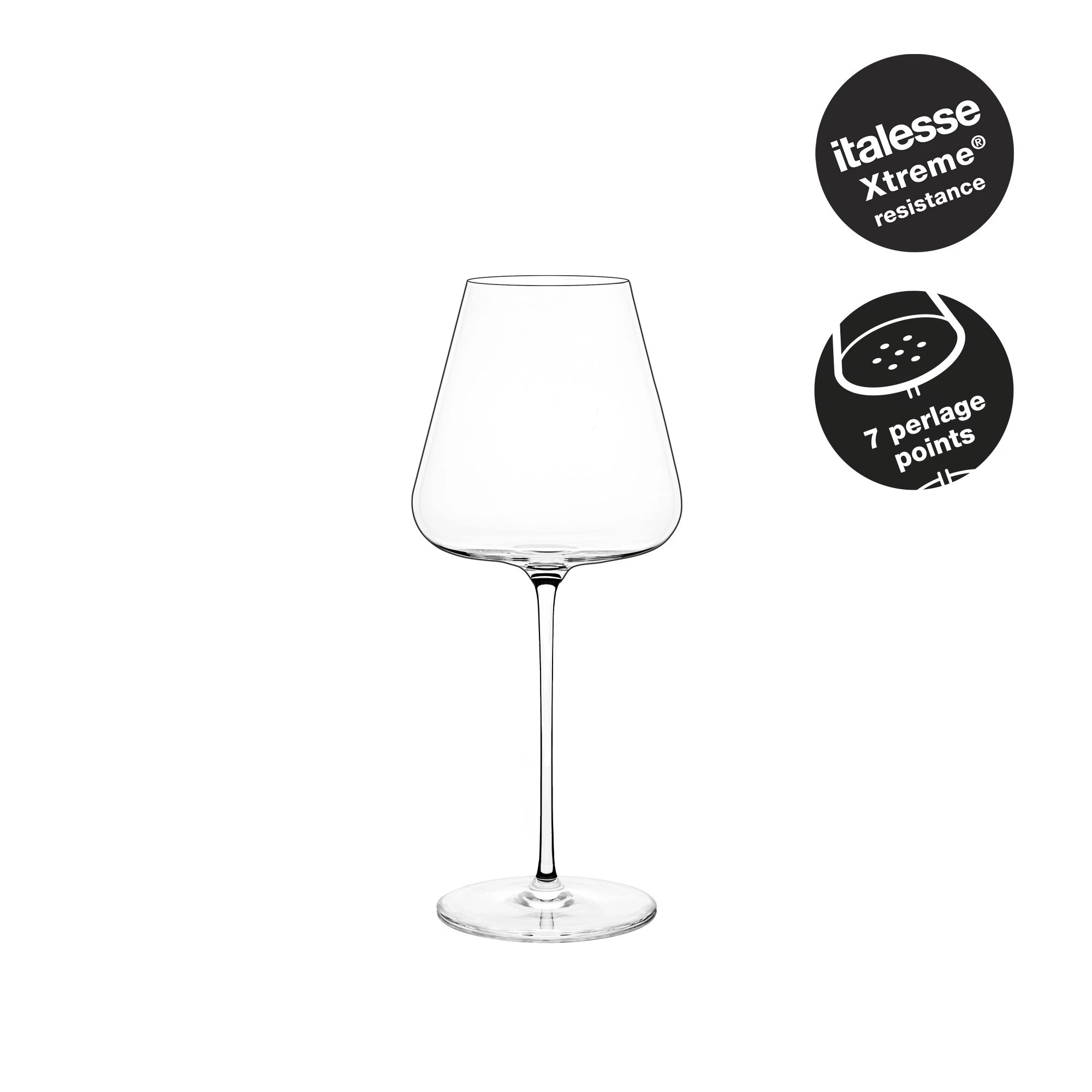 Champagnergläser Etoile Sparkle 6er-Set 70009 by Etoile color Svart