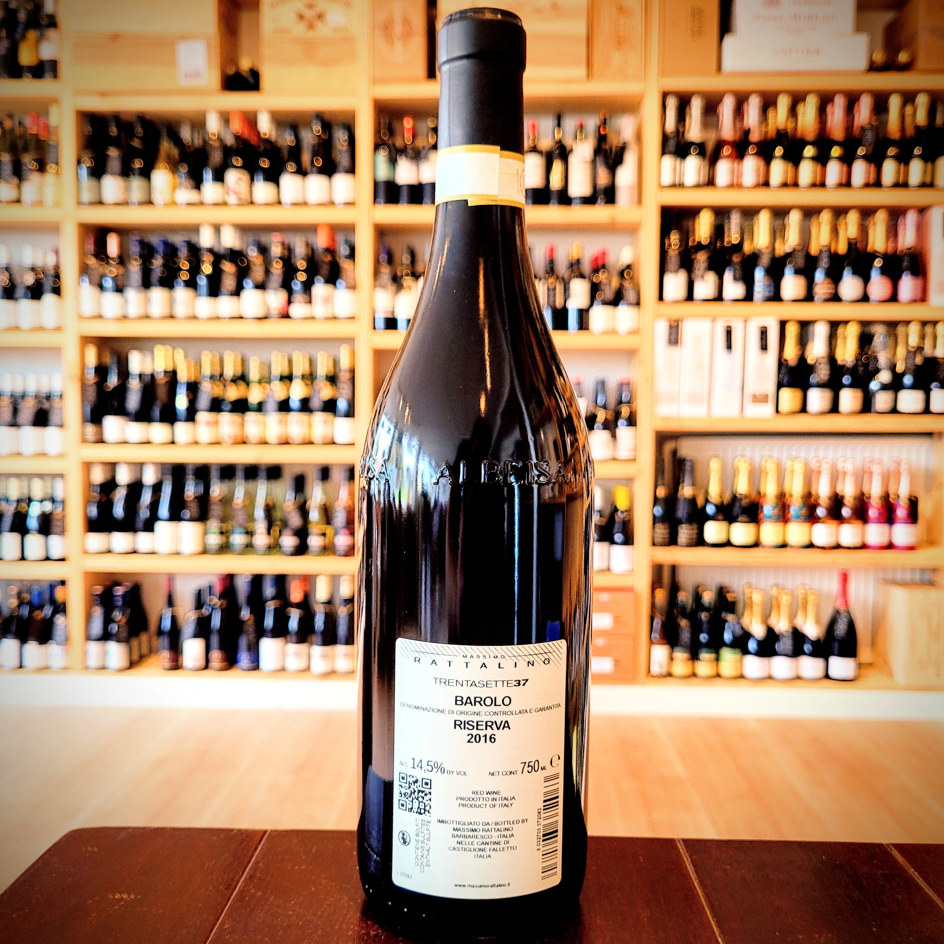 Massimo Rattalino Barolo Riserva DOCG 2016 10342 by Etoile color Röd