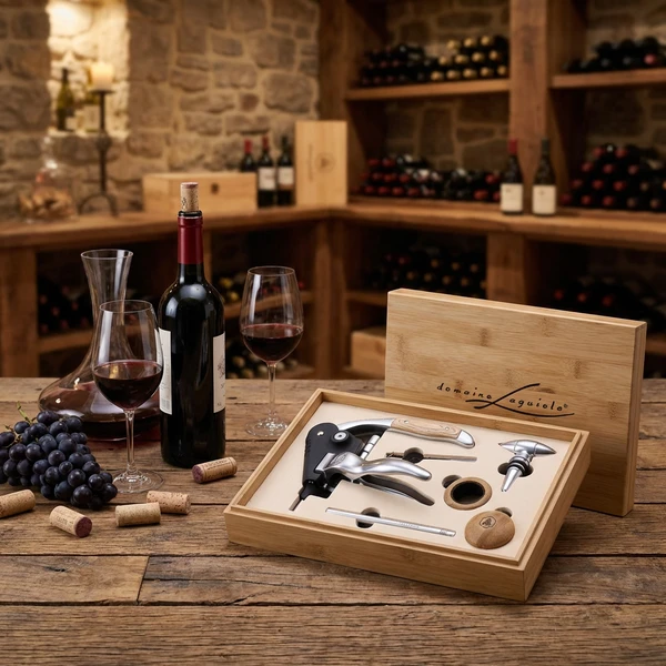 Laguiole Wein-Geschenkset 6-teilig 40268582 by Laguiole color Svart