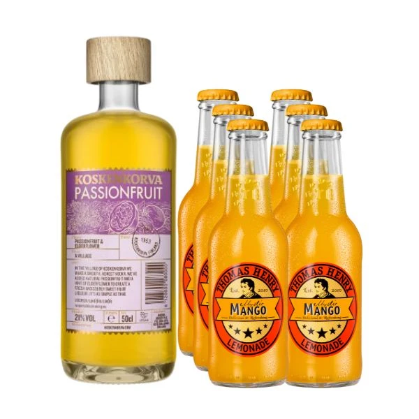 Passion & Mango - Cocktail des Monats - Getränkepaket Barlifepakke103 by KOSKENKORV color Svart
