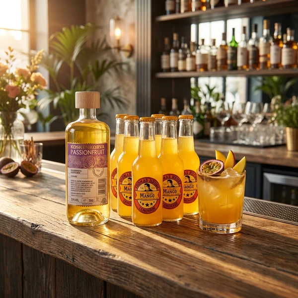 Passion & Mango - Cocktail des Monats - Getränkepaket Barlifepakke103 by KOSKENKORV color Svart