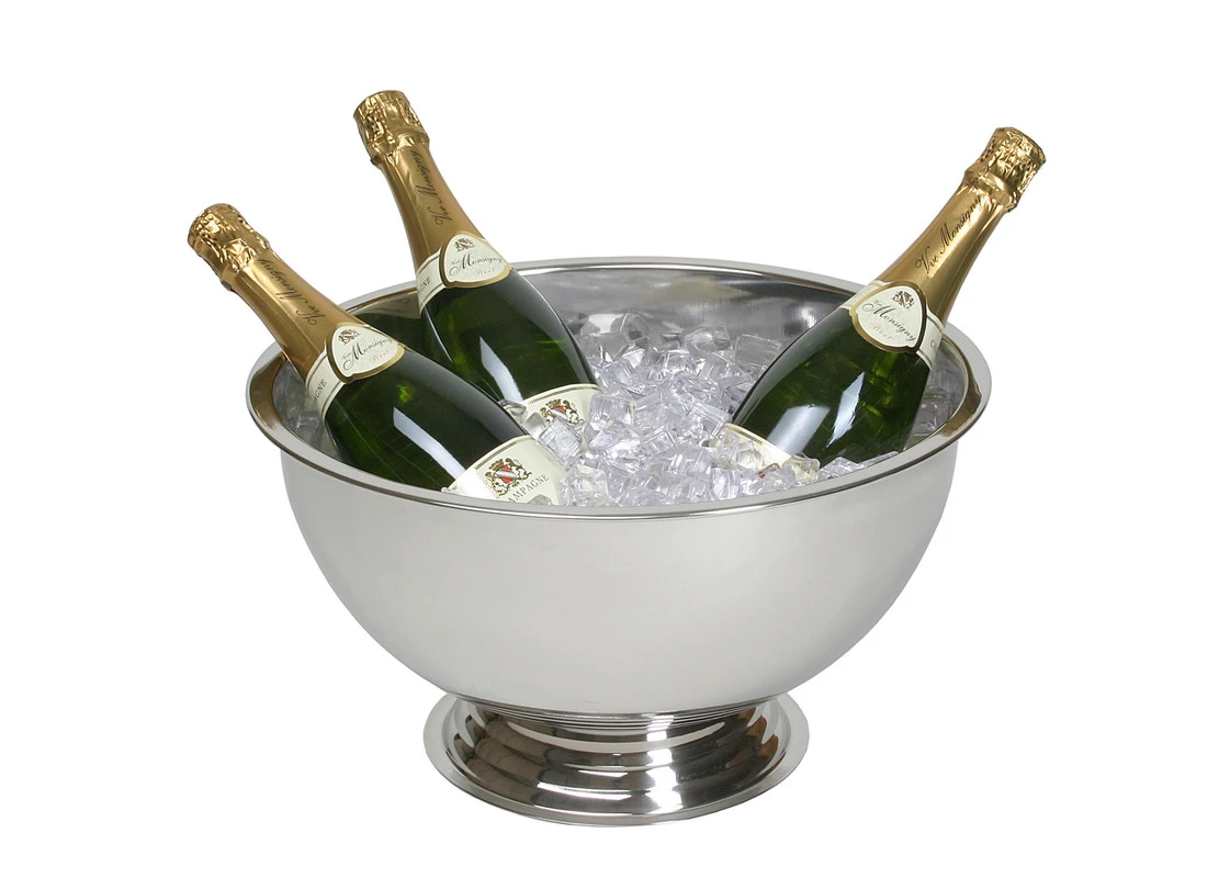 Champagnerkühler Schale - 38 cm 4500 by Fuchs Gastro color Svart