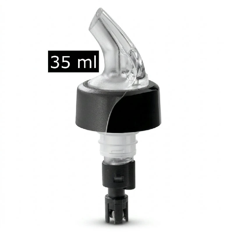 Compact Dosierausgießer 35 ml – transparent 5521L by Fuchs Gastro color Svart