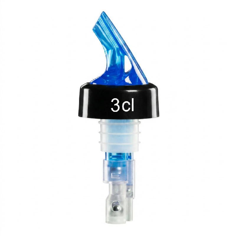 Compact Portionsausgießer 35 ml – Neonblau 5521LB by Fuchs Gastro color Svart