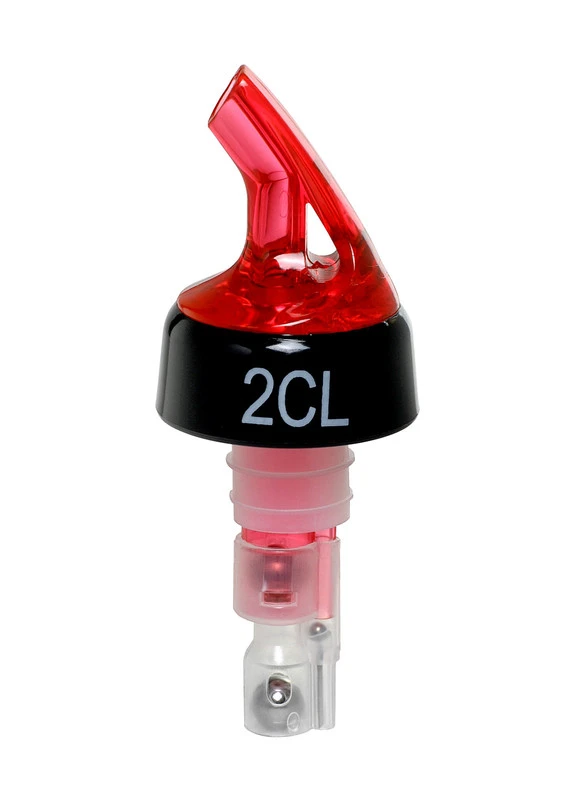 Compact Dosierausgießer 20 ml – Neonrot 4005LR by Fuchs Gastro color Svart