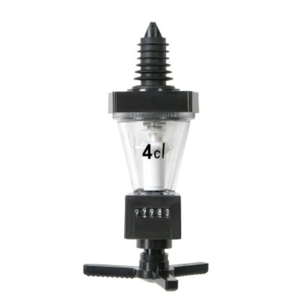 Portionierer mit Zählwerk 40 ml 9093L by Fuchs Gastro color Svart
