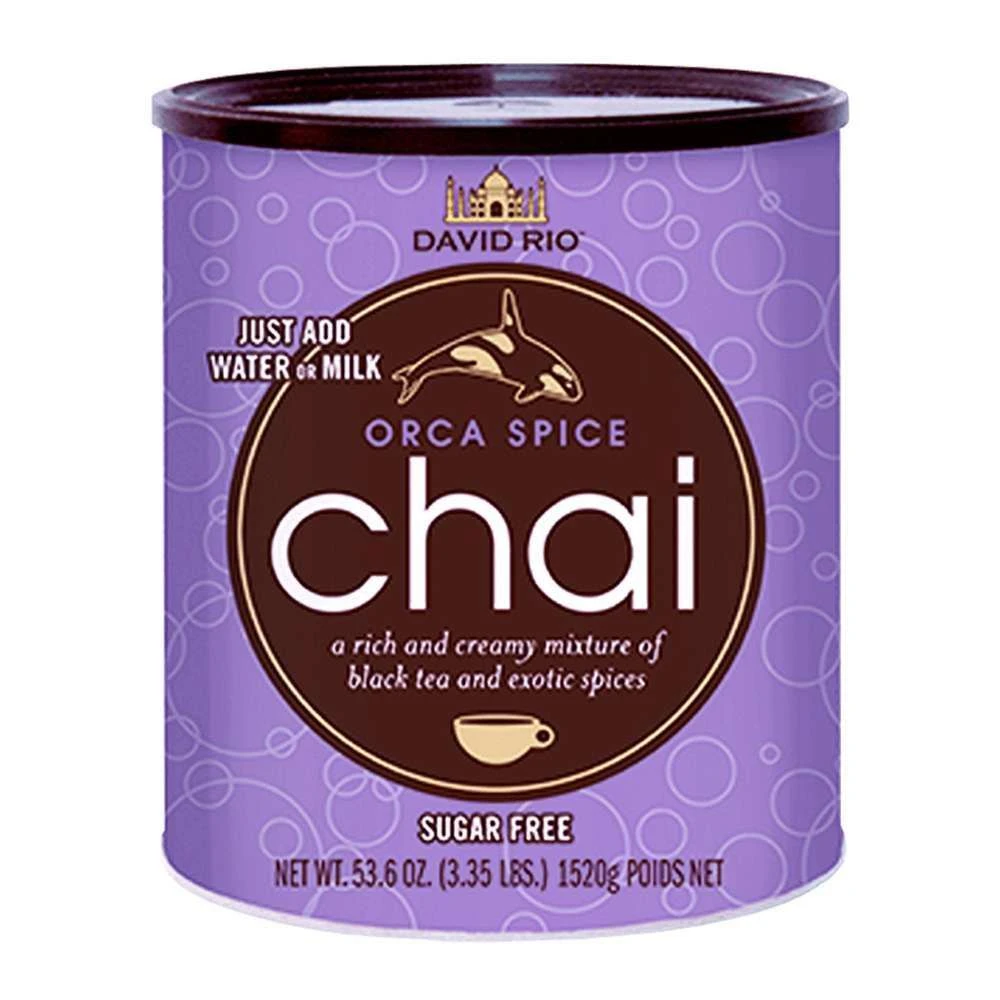 David Rio Orca Spice Chai zuckerfrei 1,520 kg TE_100197 by DAVID RIO color Svart