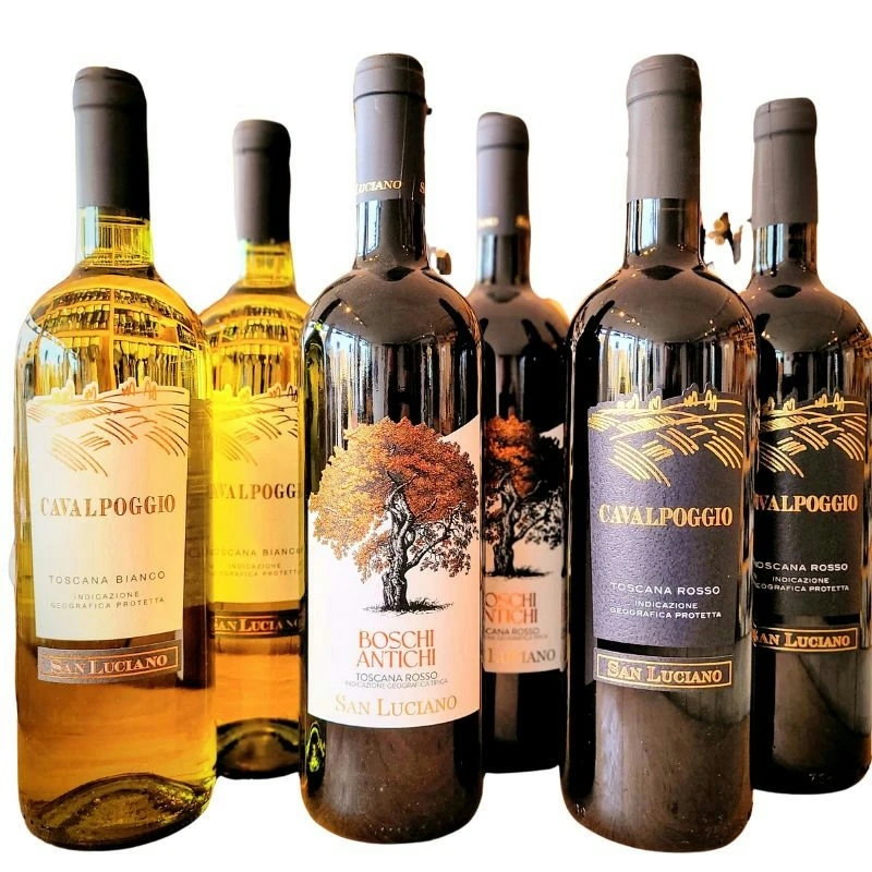 San Luciano Weinpaket 2 Weißweine, 4 Rotweine sanl1 by Etoile color Svart