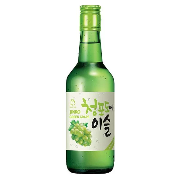 Jinro Chamisul Green Grape Soju FL 35 63625 by Jinro color Svart