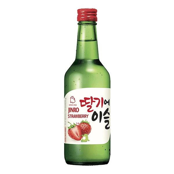 Jinro Chamisul Erdbeer Soju FL 35 63626 by Jinro color Svart