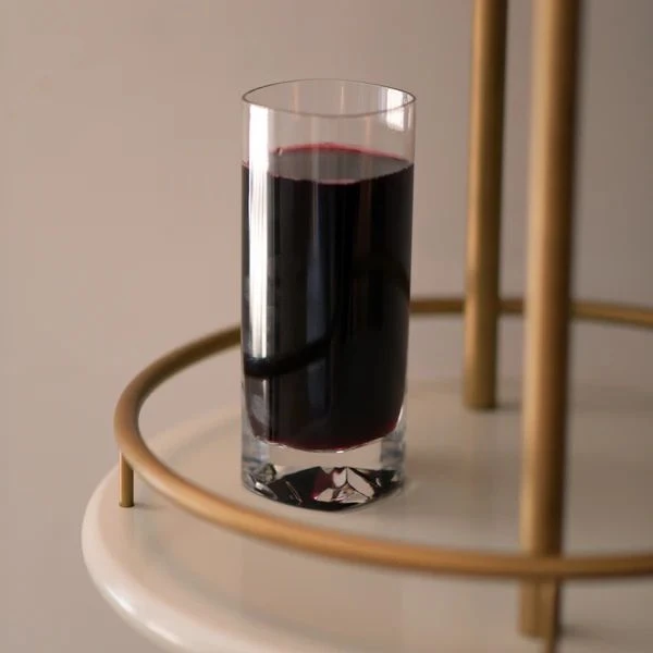 Strauss on the rocks Bierglas und Longdrinkglas 4 Stk. 44 cl A10953G1002AA01 by Luigi Borm color Svart