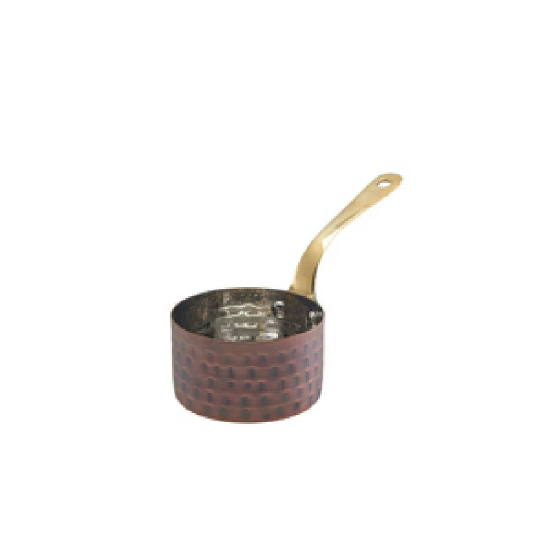 Mini-Kasserolle 20 cl Antik-Kupfer - GenWare SMS8AC by Genware color Svart