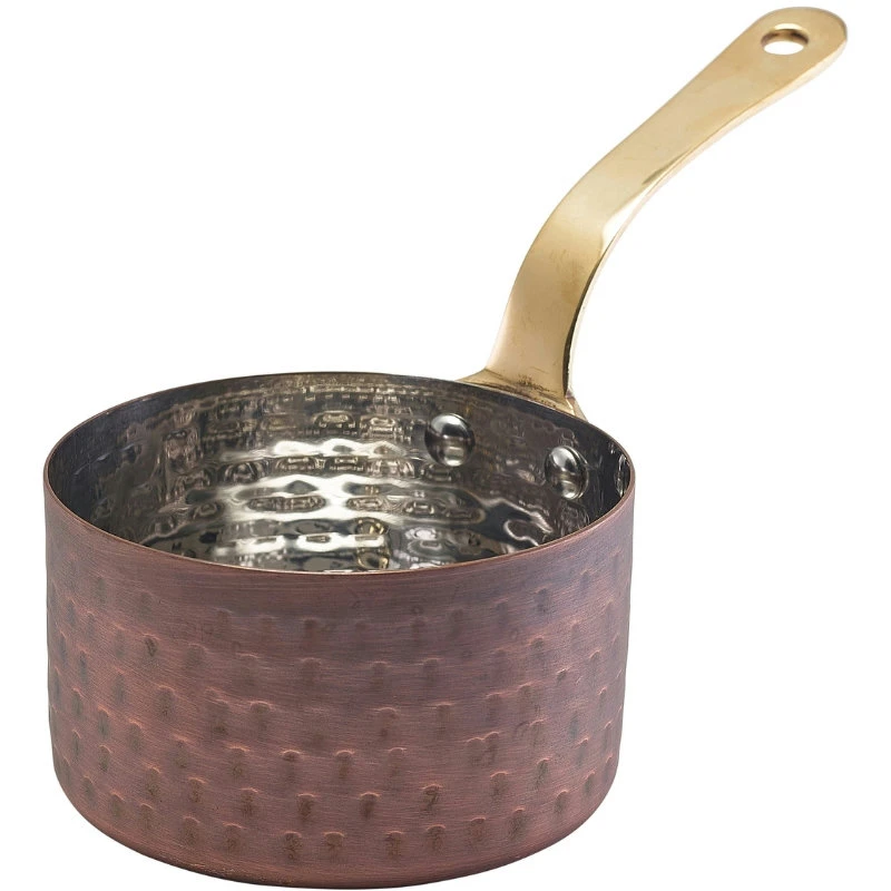 Mini-Serviertopf 35 cl Antik-Kupfer – GenWare SMS9AC by Genware color Svart