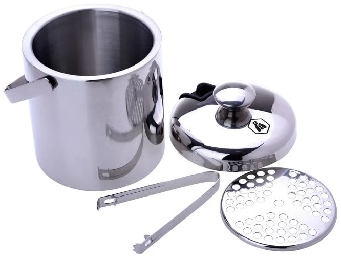 LAGUIOLE Eisbehälter aus Edelstahl 40268424 by Laguiole color Silver