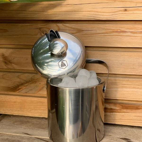 LAGUIOLE Eisbehälter aus Edelstahl 40268424 by Laguiole color Silver
