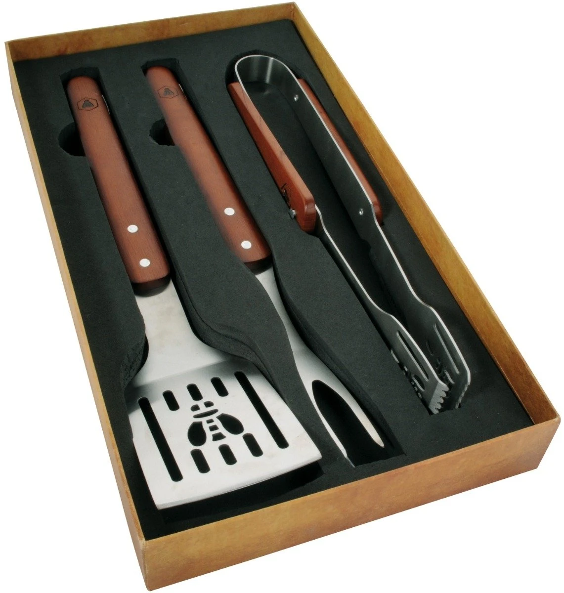 Laguiole BBQ Grillbesteck-Set 40268707 by Laguiole color Svart