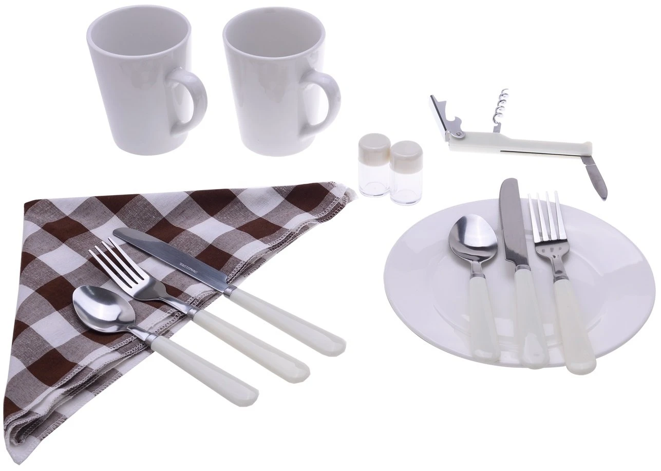Laguiole Picknickkorb für 2 Personen 40268331 by Laguiole color Svart
