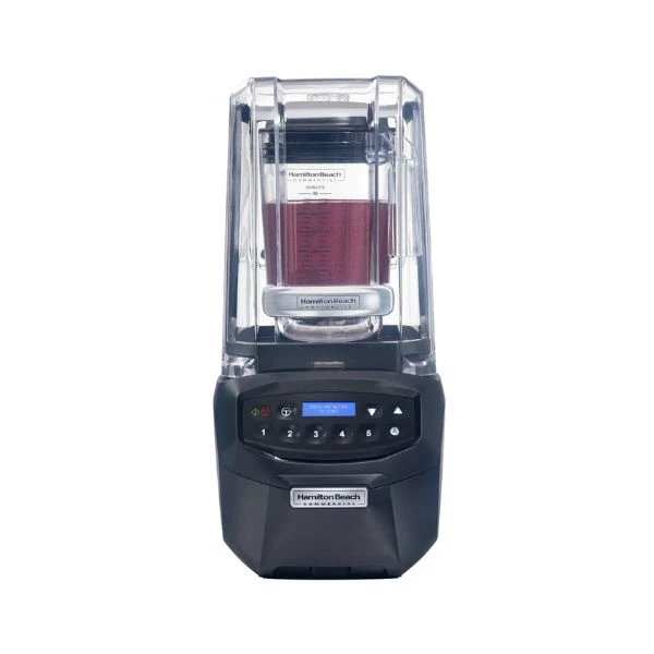 Hamilton Beach SUMMIT Blender mit Schallschutzhaube 1,4L HBH855 by Hamilton B color Svart