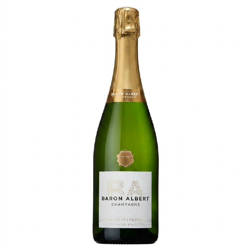 Champagne Brut 2018 Millésime La Préférence Baron Albert 604918 by Baron Albert color Svart