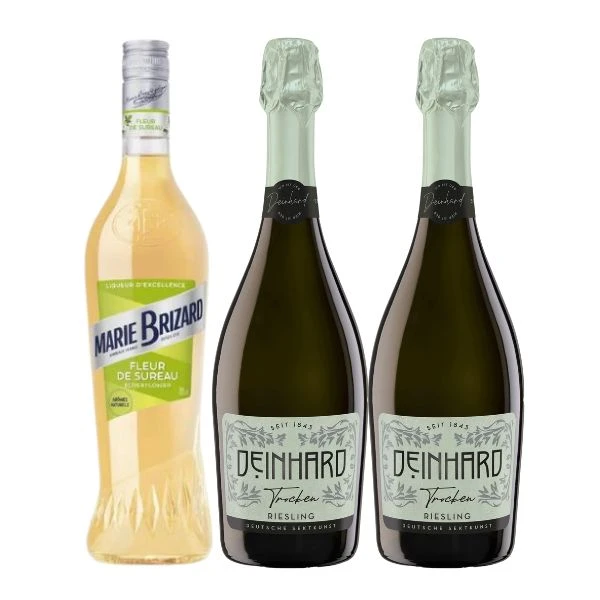 Willkommen Getränkepaket - Holunderblüte Velkomstdrinks4 by Deinhard color Svart