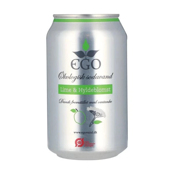 Ego Limette & Holunderblüte Bio-Limonade 323039 by Ego color Svart