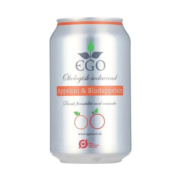 Ego Orange / Blutorange Limonade Bio 33 cl 339189 by Ego color Svart