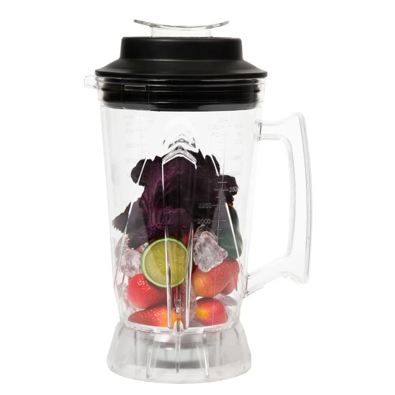 RAW Mixbehälter 3,6 L für X6000 & X5800 RAWC36D by Raw Blende color Svart