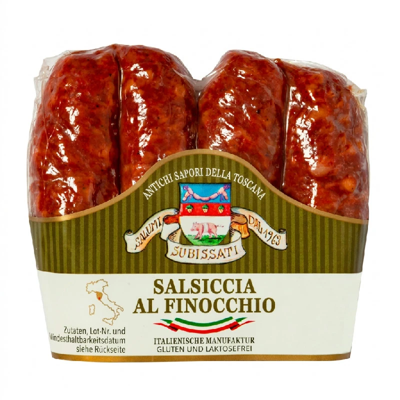 Getrocknete Salsiccia Fenchel 200g - Deli Jungs 1131-DD by Deli Drengene color Svart