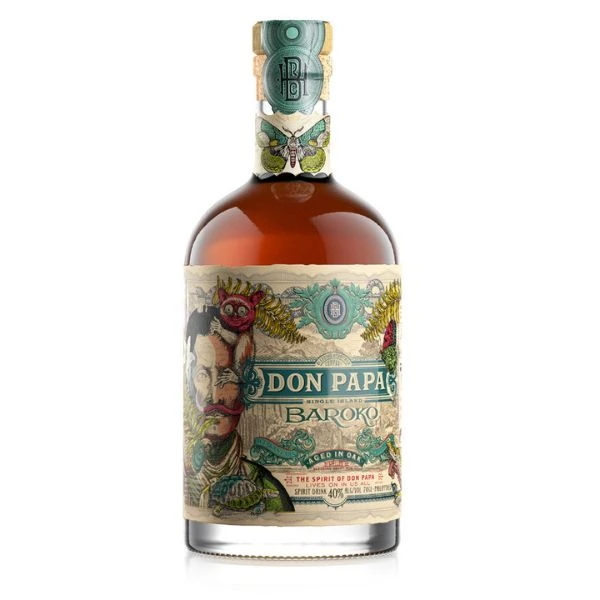 Don Papa Baroko Rum 70 cl DPC08 by Don Papa color Svart