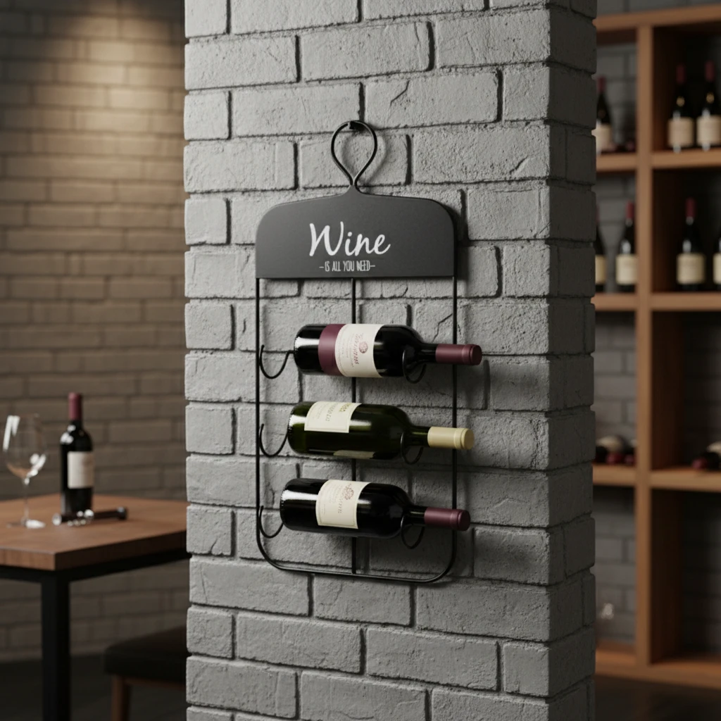 Weinregal aus Metall NB1404010 by Koop color Metall