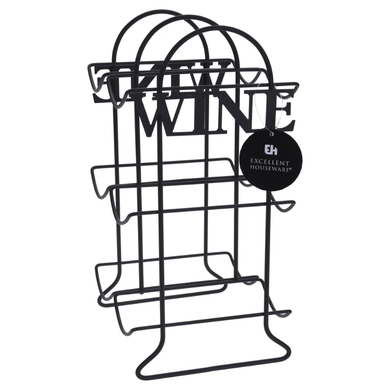 Weinregal aus Metall für 6 Flaschen C80621370 by Koop color Metall