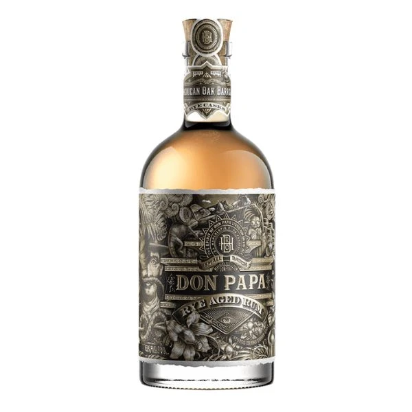 Don Papa Rum Roggenfass Limitierte Edition Fl 70 DPC07 by Don Papa color Svart