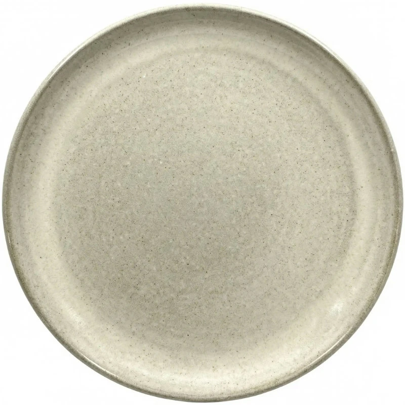 Teller 27 cm – Sandfarbenes Steingut 5010994 by stentøj color Svart