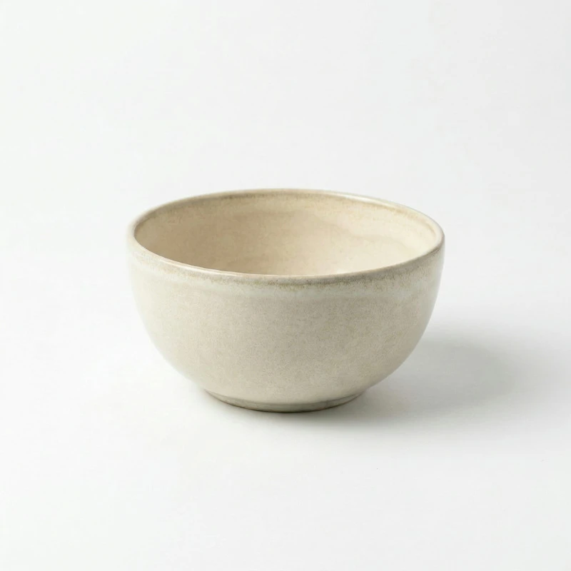 Schale Ø 12,5 cm - Sandfarbenes Steingut 5011000  color Svart