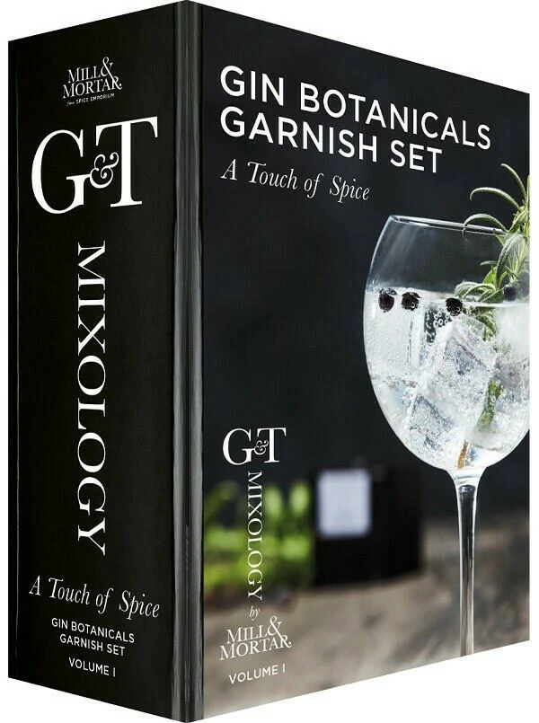 A Touch of Spice, G&T Garnish Set, BIO 30041MM by mill&morto color Svart