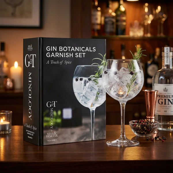 A Touch of Spice, G&T Garnish Set, BIO 30041MM by mill&morto color Svart