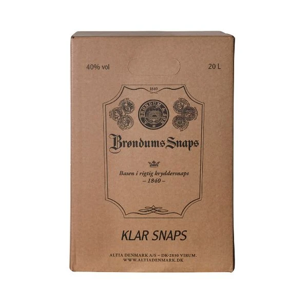 Brøndums Snaps Klar BIB 20 Liter 1001252 by BRØNDUM color Helder