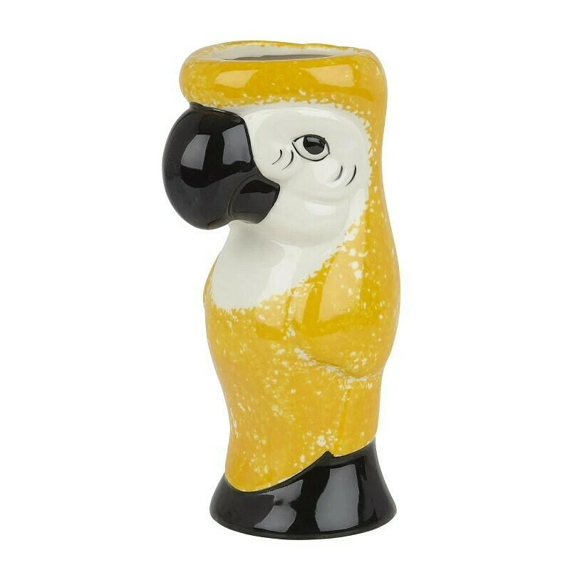Papagei Tiki-Becher aus Keramik 750ml BTBL3402 by Beaumont color Svart