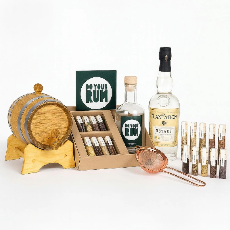 Eigenen fassgelagerten Rum herstellen – Inkl. Spirituosenbasis Bundle38 by Bundle color Svart
