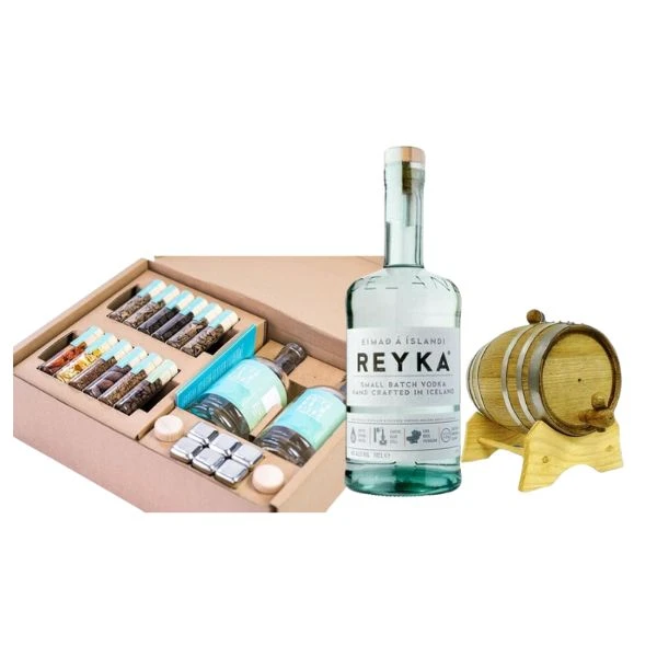 Eigenen fassgelagerten Whiskey herstellen – Inkl. Spirituosenbasis Bundle39 by Bundle color Svart
