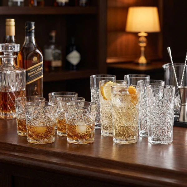 Libbey Hobstar 35cl & 47cl Gläserset Bundle44 by Bundle color Svart