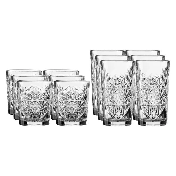 Libbey Hobstar 35cl & 47cl Gläserset Bundle44 by Bundle color Svart