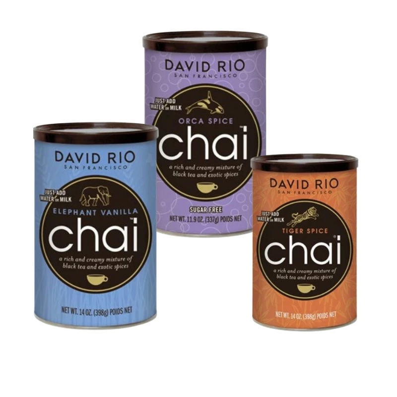 David Rio Chai Starter-Set Bundle45 by DAVID RIO color Svart