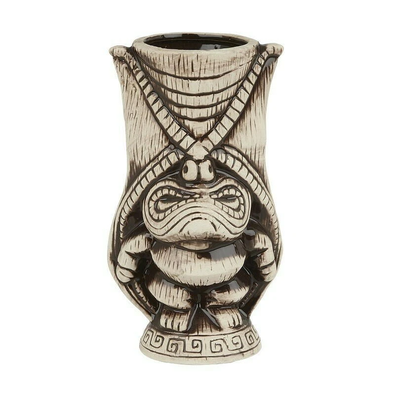 Kane Tiki-Becher aus Keramik 400 ml BTBL3409 by Beaumont color Grijs