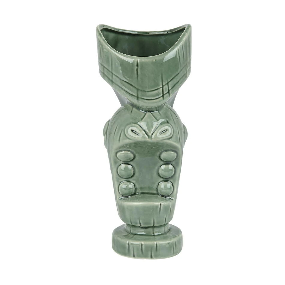 Keramik Tiki-Becher Großer Mund 650ml BTBL3404 by Beaumont color Svart