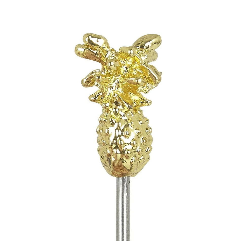 Ananas Cocktailspieße 10er-Pack – Gold BTBL3734 by Beaumont color Goud