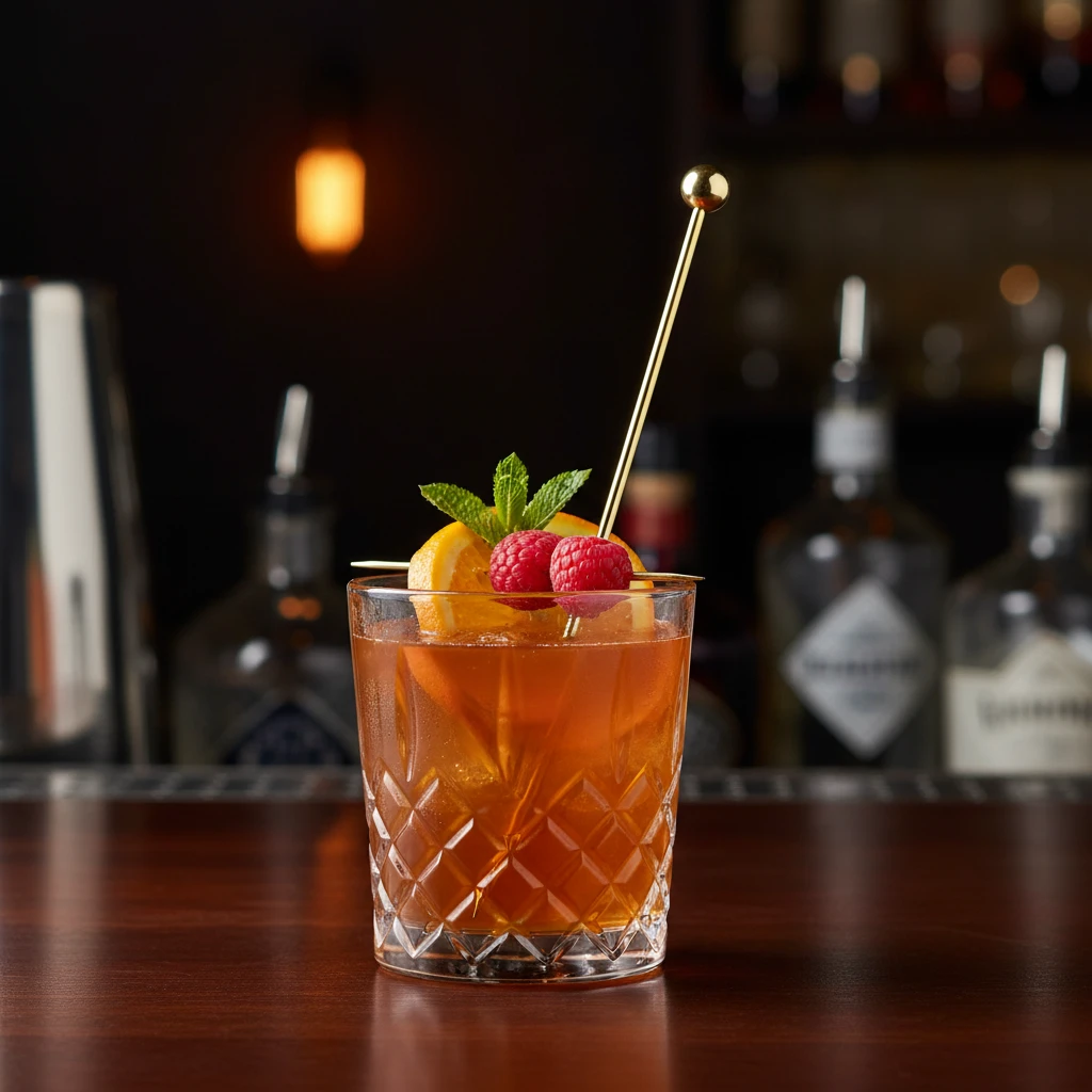 Ball Garnish Cocktailspieße 10er-Pack – Gold BTBL3732 by Beaumont color Goud