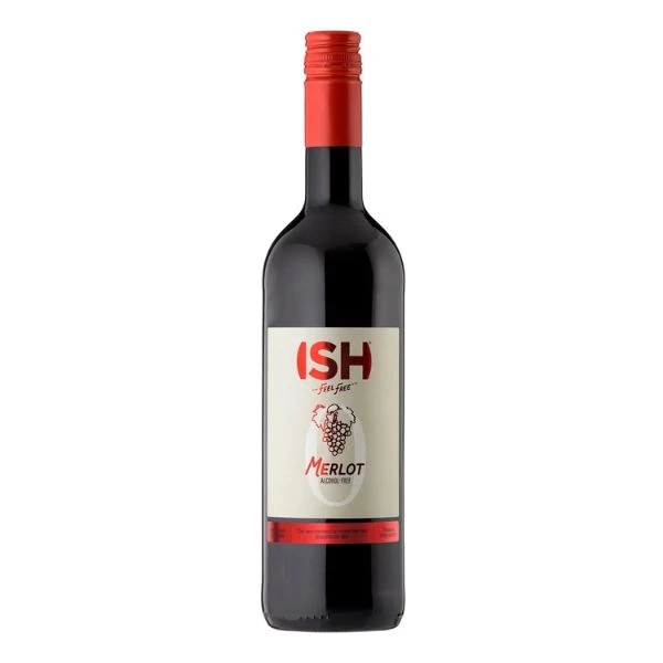 Chateau Del ISH Rotwein Merlot – Alkoholfrei 75 cl 7027-INT by Chateau color Svart