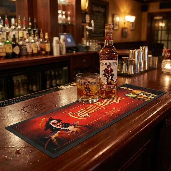 Captain Morgan Wetstop Barläufer 16423DS by Drink color Svart