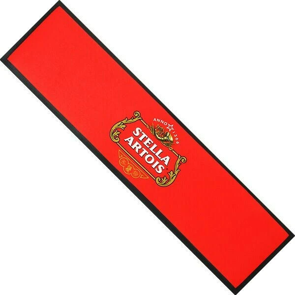 Stella Artois Wetstop Bar Runner 6293DS by Drink color Svart